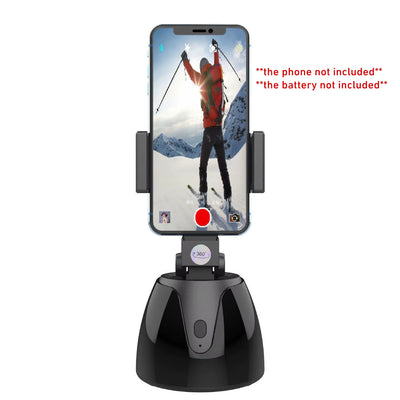 Revolutionary 360 Degree Smart Phone Holder with Auto Face Tracking for Perfect Selfies