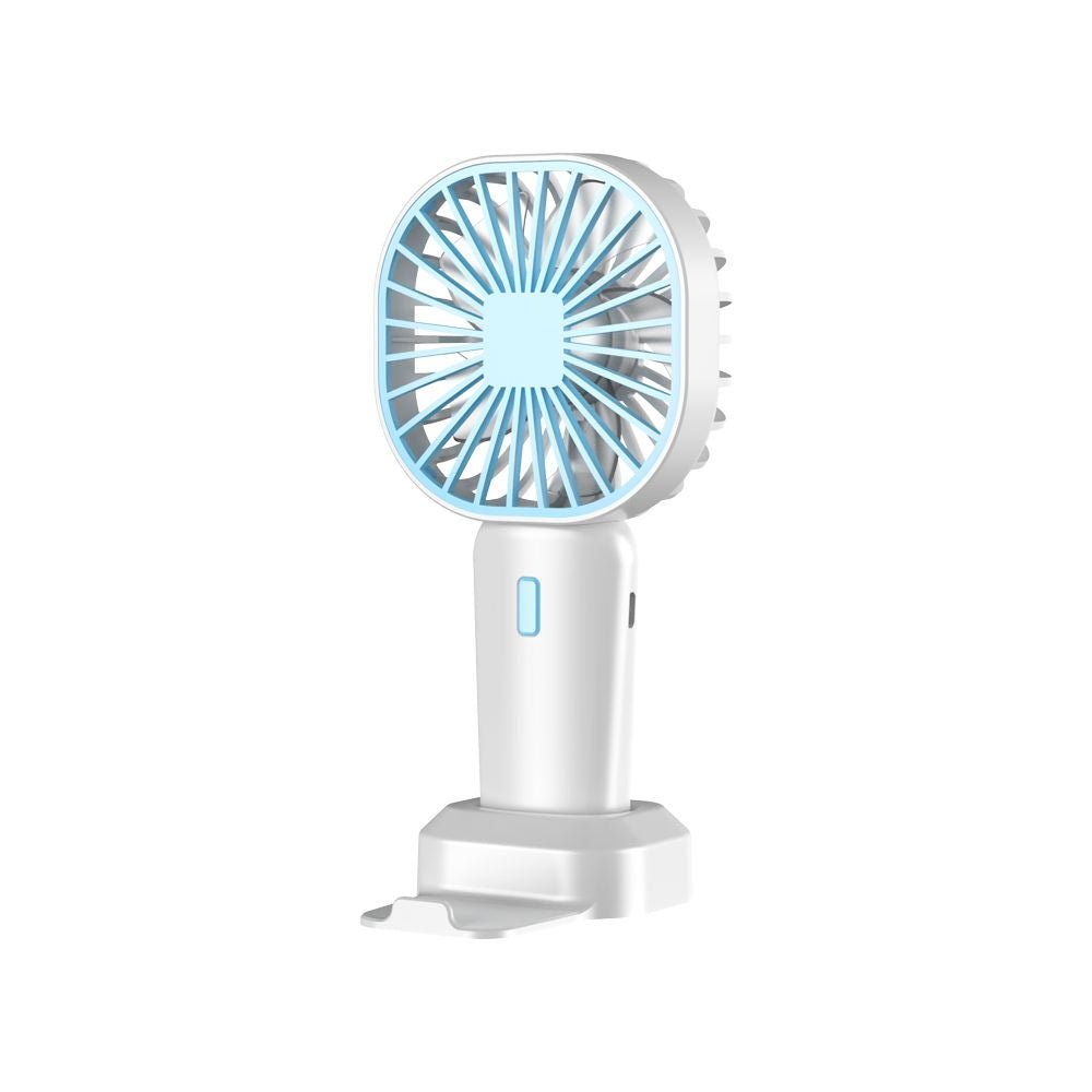 Portable Handheld Fan Rechargeable Cooling Mini USB Fan with Phone Holder for Summer Office Home Outdoor Cooler Fan Desk Fans