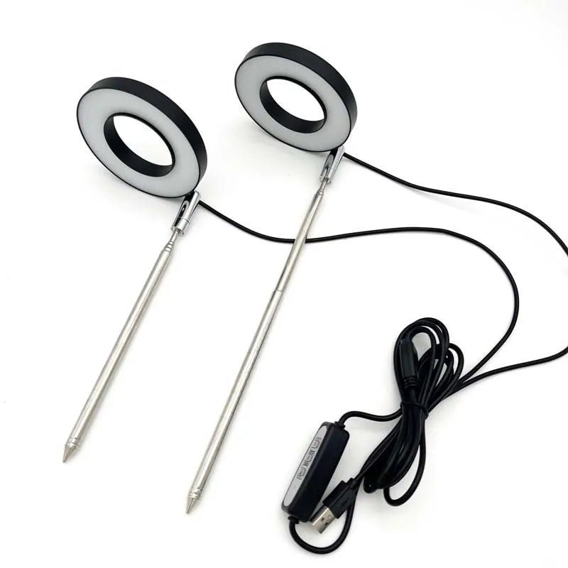 Plant Grow Light LED Growing Lamp Full Spectrum for Indoor Plants Height Adjustable Auto Timer 5V Idea for Small Plant Light