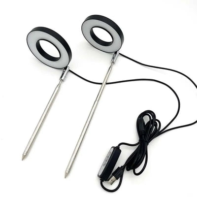 Plant Grow Light LED Growing Lamp Full Spectrum for Indoor Plants Height Adjustable Auto Timer 5V Idea for Small Plant Light