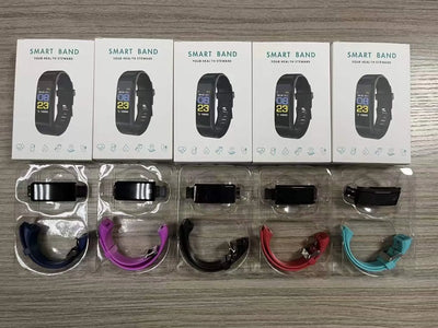 Sport+ Smart Watch - Unisex - Waterproof Heart Rate Blood Pressure Pedometer Fitness Bracelet