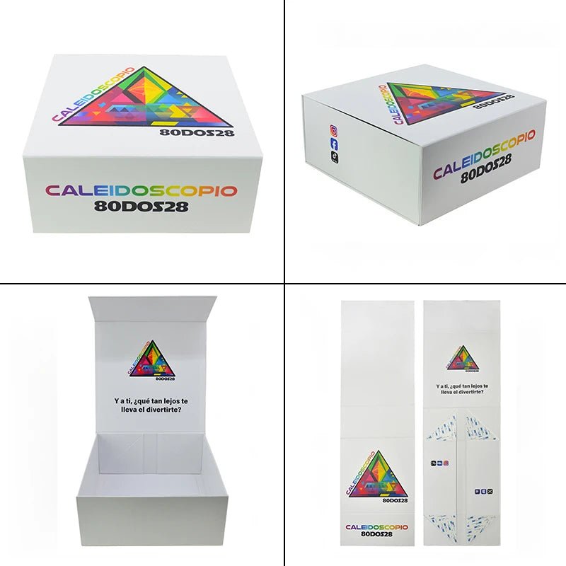 Premium Custom Luxury Magnetic Cardboard Rigid Gift Box - Perfect for Elegant Gift Sets