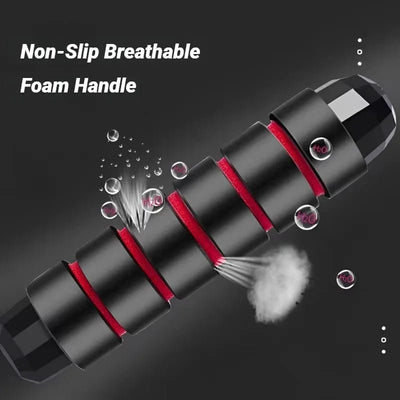 Adjustable Steel Wire Jump Rope for Fitness Training - Tangle-Free Home Exercise Equipment