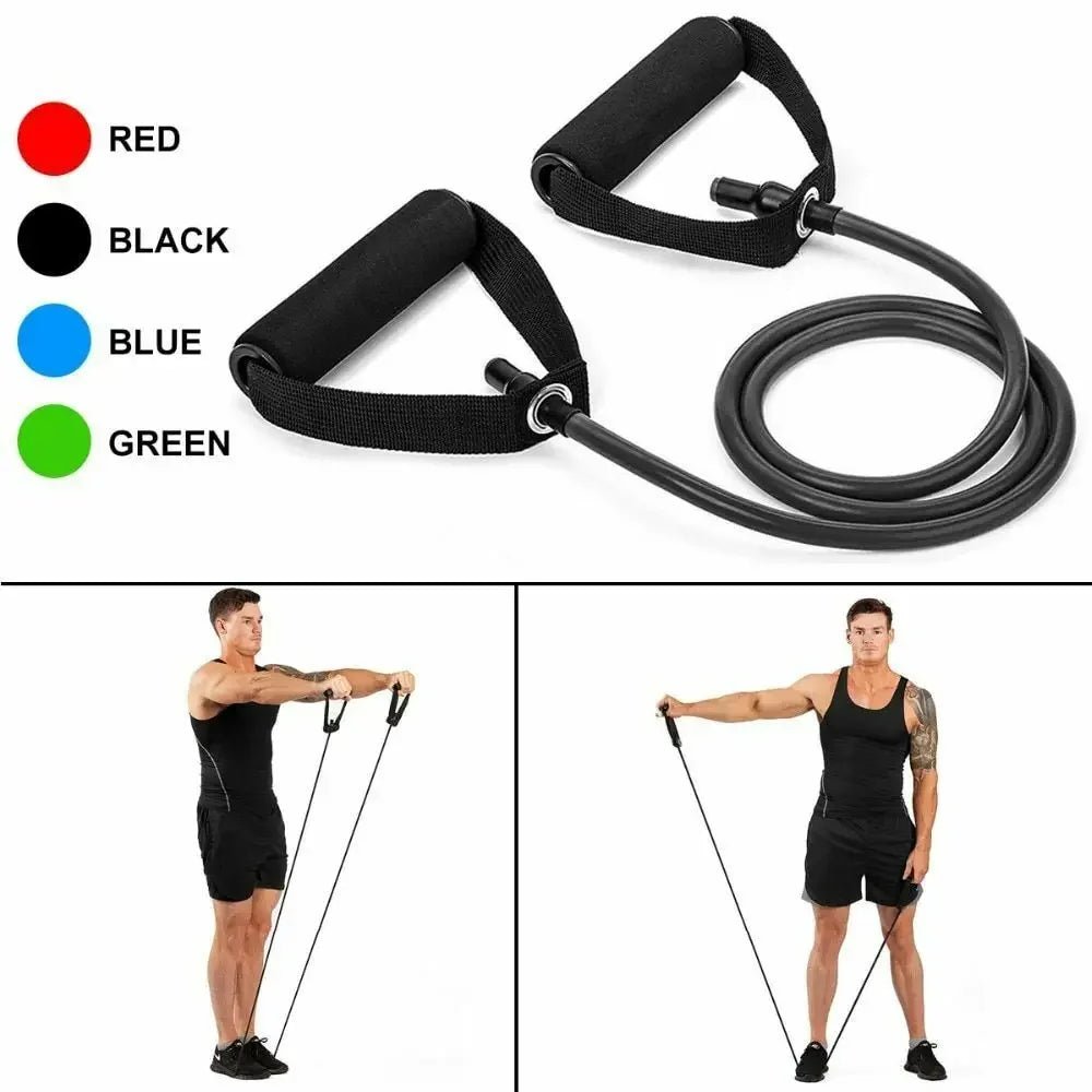 Elevate Your Workouts with 5 Levels of Resistance Bands - Versatile Pull Rope for Strength Training and Home Fitness