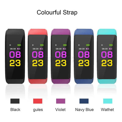 Sport+ Smart Watch - Unisex - Waterproof Heart Rate Blood Pressure Pedometer Fitness Bracelet